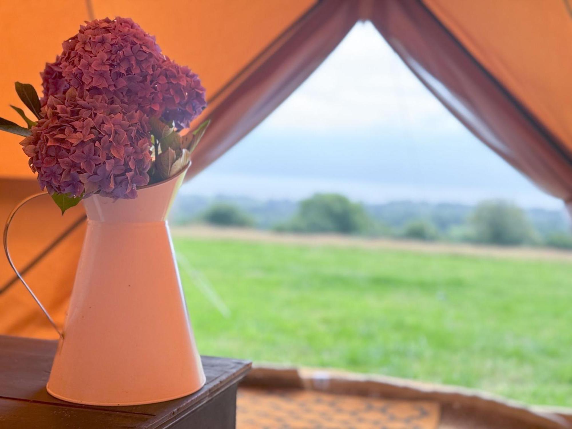 Fully Furnished Bell Tent 1 St Austell Exterior photo