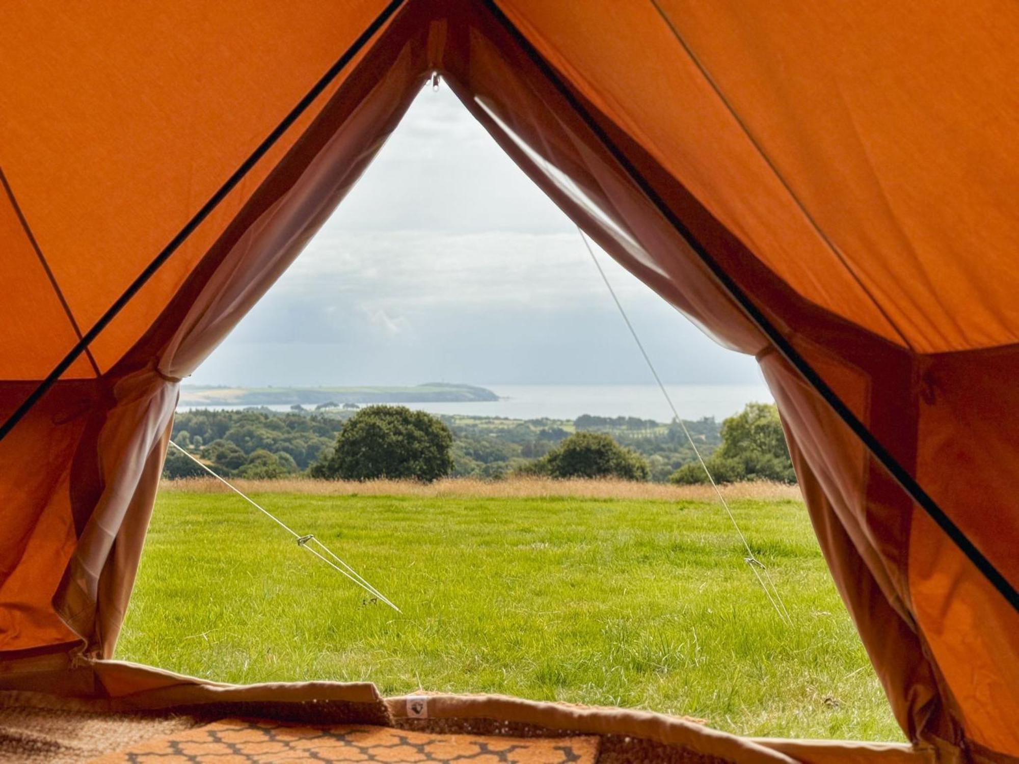 Fully Furnished Bell Tent 1 St Austell Exterior photo